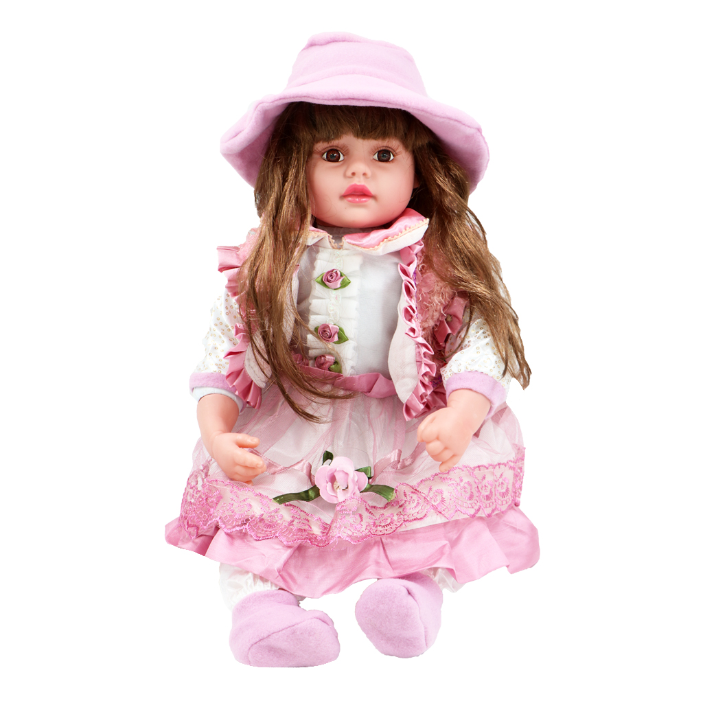 عروسک مدل دختر موزیکال ارتفاع 40 سانتی متر